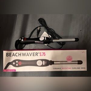 Beachwaver S.75 Rotating Curling Iron Automatic .75” Ceramic Spinning Wand